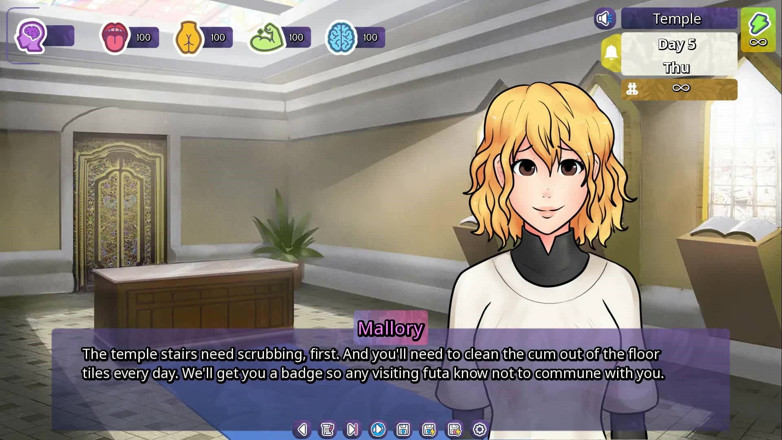 Dirty GamesXxX Trans: Futadomworld: ett gäng futas med stora kukar hals knullar hane...