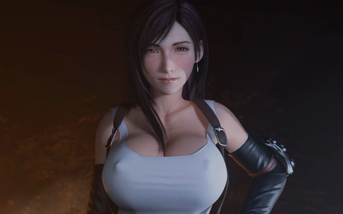 Sex-wiz: ティファ・ロックハートのセックス中出し(ファイナルファンタジー3D変態ポルノ)の怠惰先延び者