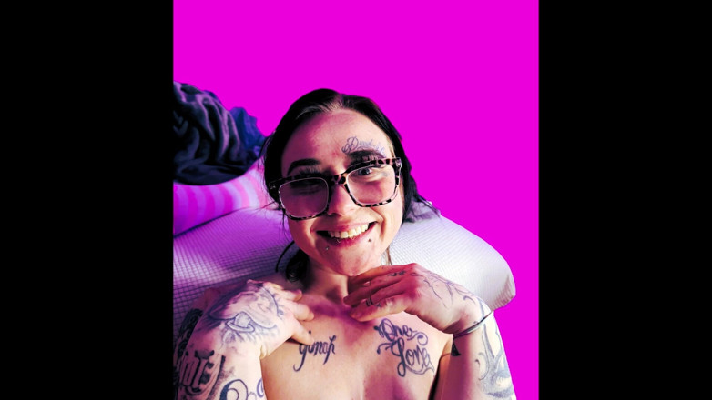 NewDaddies: Newbie Jewish Goth Whore Sucks Dick & Massive Facial