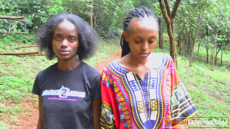 African Lesbians: Đồng tính nữ nghiệp dư da đen châu Phi ăn âm hộ và...