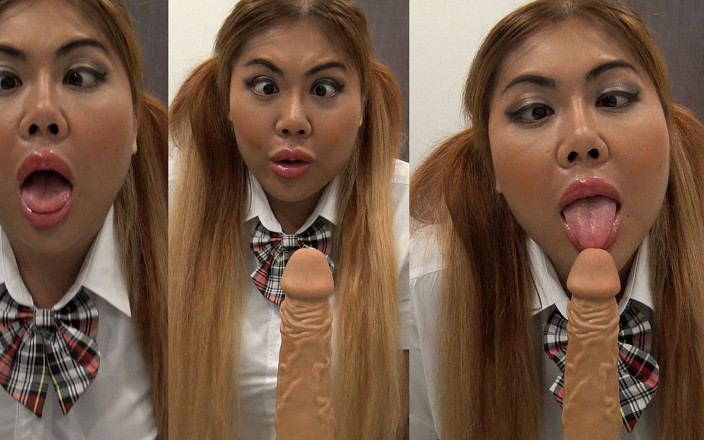 nutON: Ahegao tussi pOV blowjob