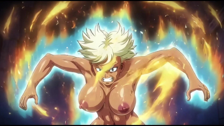 AI Porn: アイがトップレス女性のアニメシーンを作った