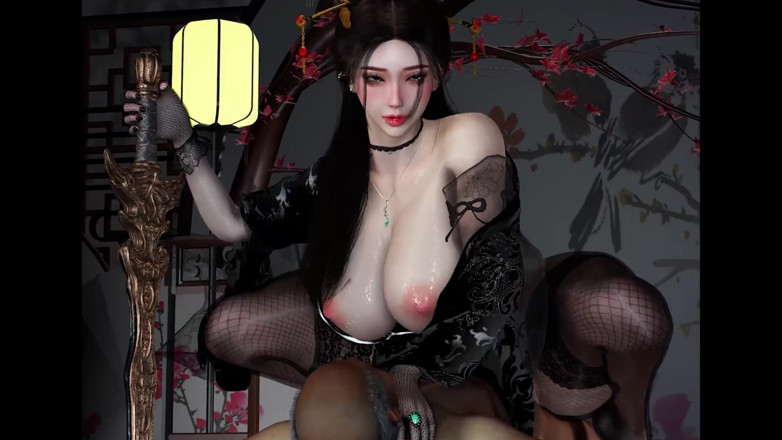 Why fuck so hard: 3D巨乳熟女熟女が古いチンポに激しく犯された