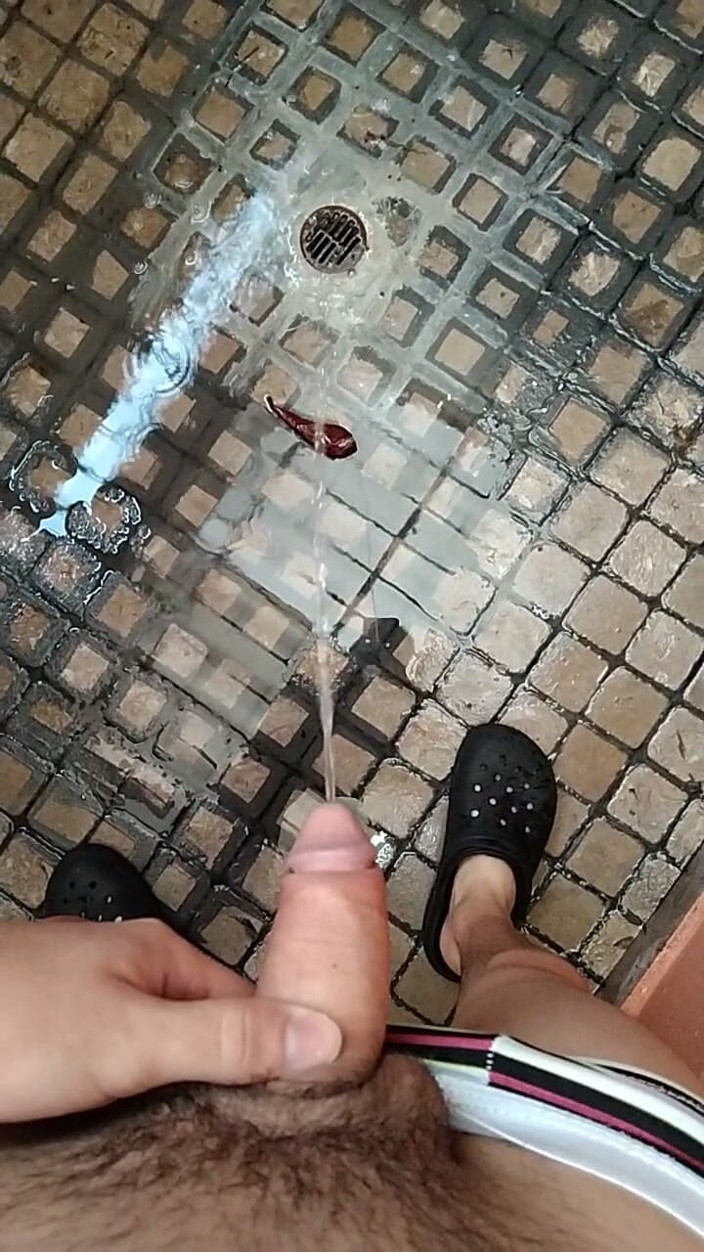 charlessteel: Urinating Outdoors in the Yard of My House