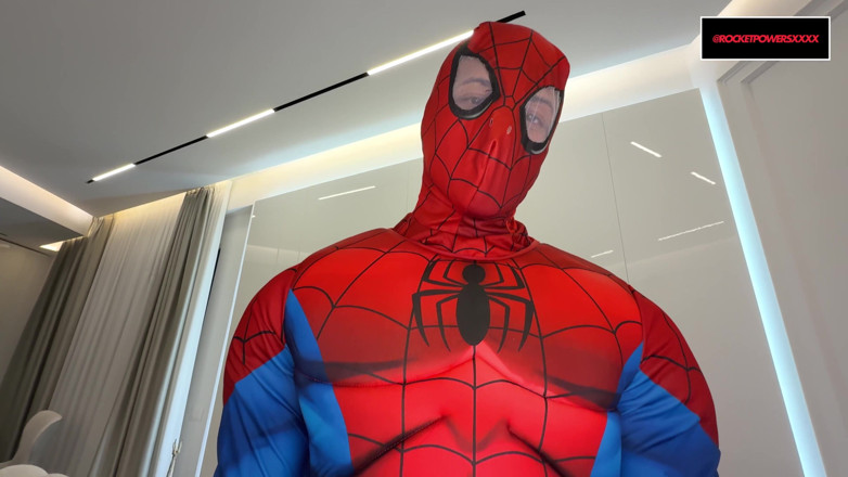 Rocke powers: Spiderman crot dan ngentot sara retali halloween spesial
