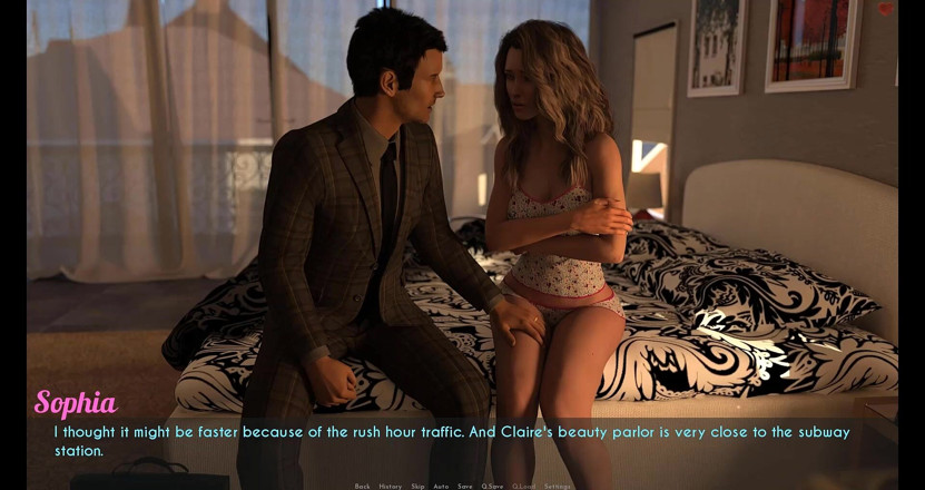 Visual Novels: Een vrouw en stiefmoeder deel 71