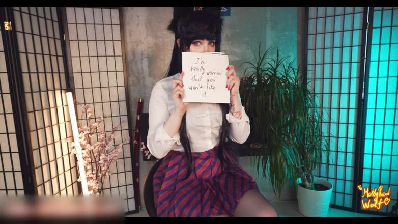 MollyRedWolf: Komi-San. Video Rahsia. 4k - Mollyredwolf