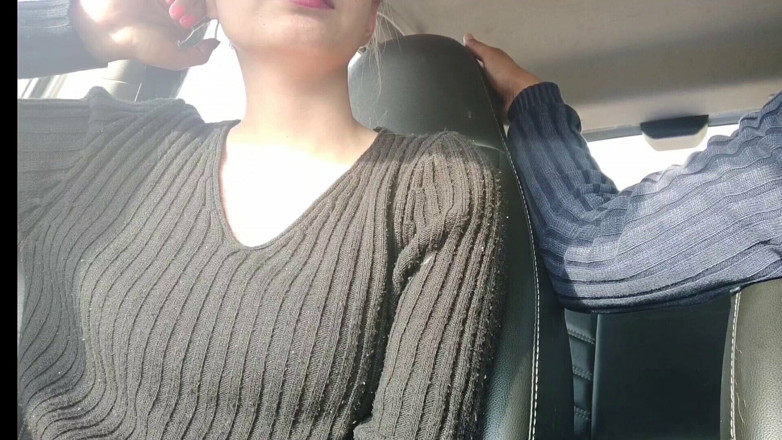 Hornycouple149: 야외에서 위험한 섹스하는 친구를 위한 후배위 핸잡, Hornycouple149