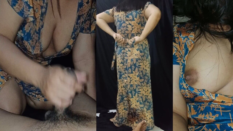 Ayuningsih: Schizzi la sua figa oscillante con il suo kimono sembra...