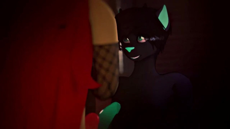 Velvixian 3 Furry: スレッジとサムはダイナーで忙しくなる(毛皮のようなセックス)