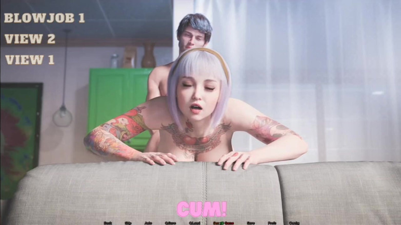 Nerom life: Une demi-sœur et son demi-frère se font baiser