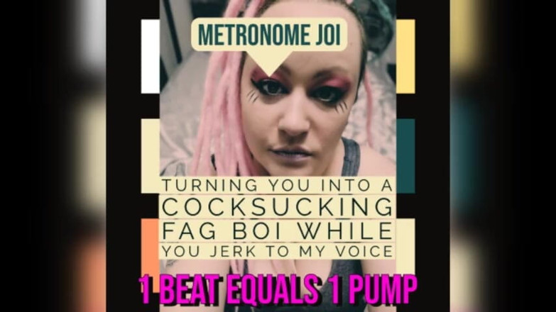 Campsissyboi: Metronome JOI förvandlar dig till en Fag Cocksucker medan du...