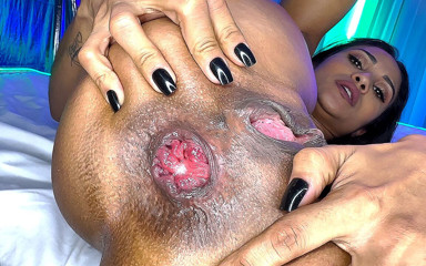 My Bang Van: flexi skinny milf prolapse her anus for rough fucking