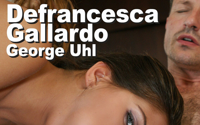 Edge Interactive Publishing: Defrancesca Gallardo & George Uhl смокчуть трах, анальний кремпай