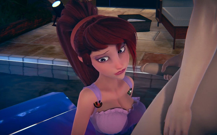 Wraith ward: 자지를 빨아주는 Megara : 만화 패러디
