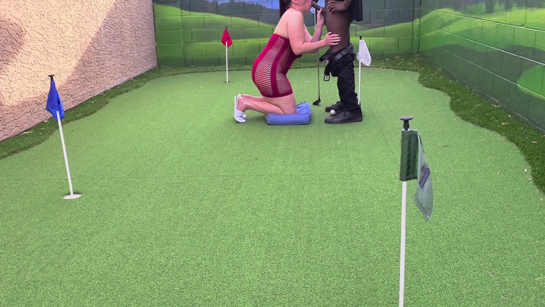 PolyJSwitch: Polyjswitch Hotwife Serves BBC on Her Knees