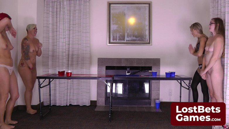 Lost Bets Games: Um quarteto incrível para um jogo emocionante 2-on-2 de Strip Pong