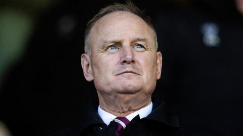 Hearts chairman Calum Paterson