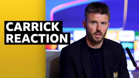 Manchester United manager MIchael Carrick