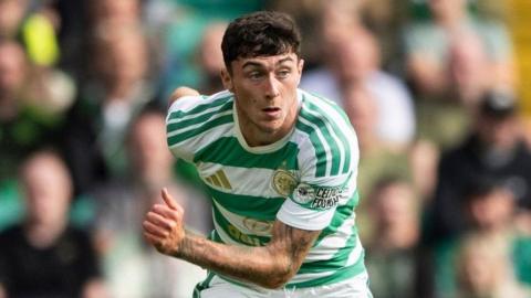 Colby Donovan in action for Celtic