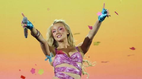 Zara Larsson performs onstage during the 2026 iHeartRadio Music Festival at T-Mobile Arena on September 18, 2026 in Las Vegas, Nevada