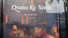 Poster phim Quán Kỳ Nam được chụp tại VietFilmFest 2026