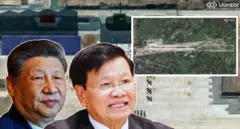 Ảnh vệ tinh sân bay ở Ban Keun