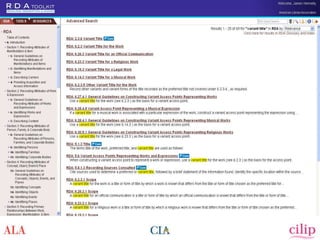 RDA Toolkit Essentials 01.16