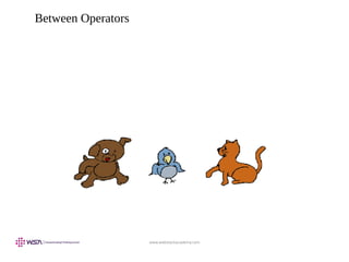 www.webstackacademy.com
Between Operators
 
