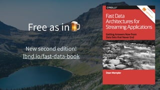 New second edition!
lbnd.io/fast-data-book
Free as in🍺
 