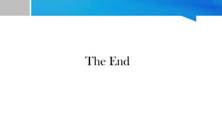 The End
 