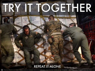 Photo by Official U.S. Air Force - Creative Commons Attribution-NonCommercial License http://www.flickr.com/photos/39513508@N06 Created with Haiku Deck 
 