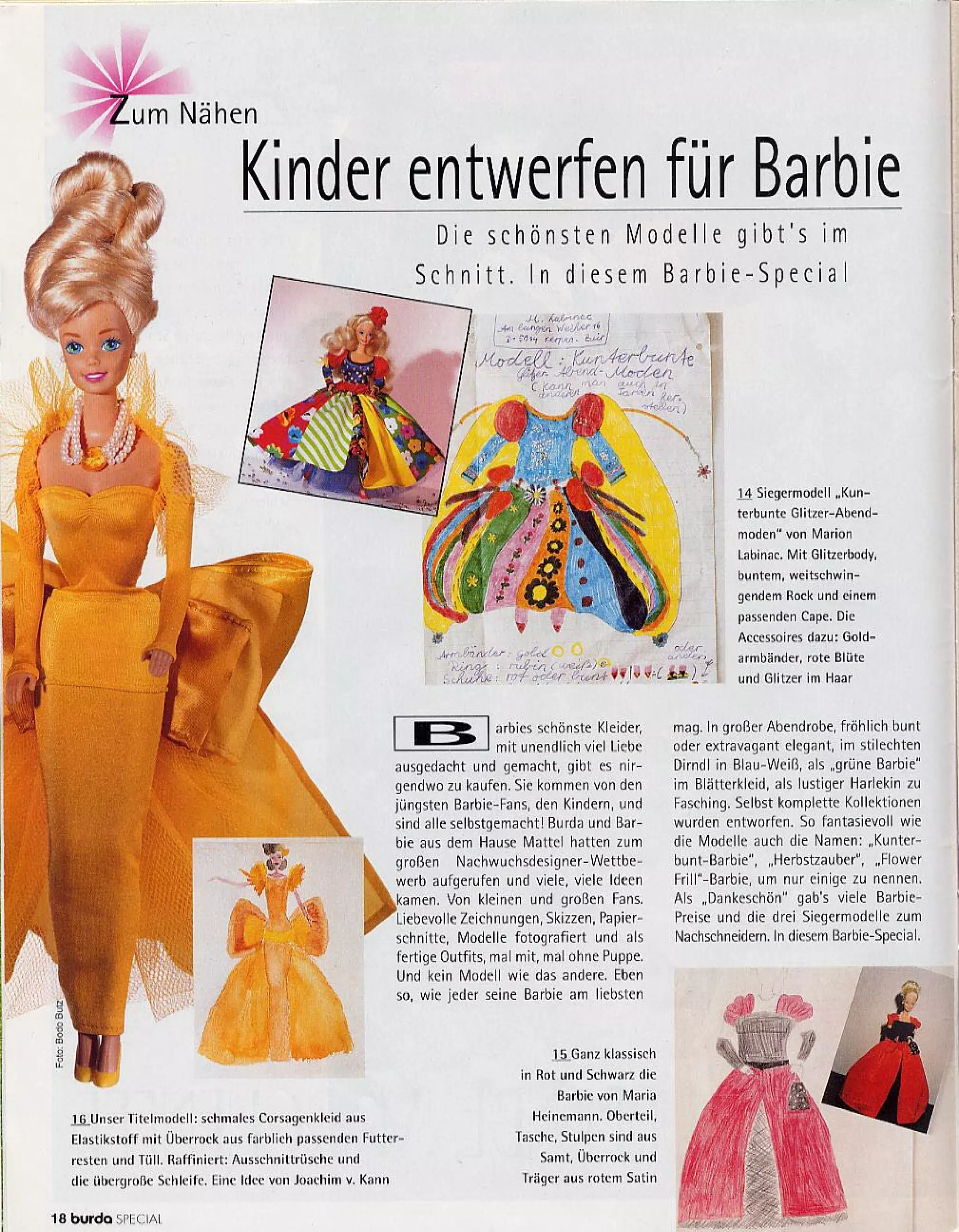 Revista Burda Special Barbie 