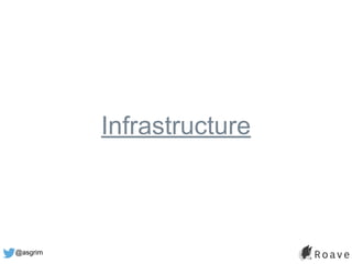 @asgrim
Infrastructure
 