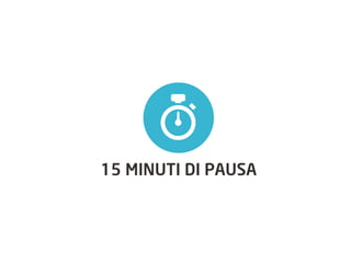 15 MINUTI DI PAUSA
 