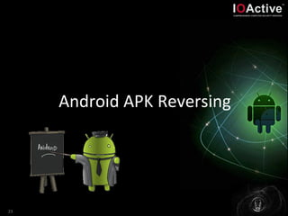 Android APK Reversing
23
 