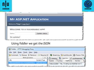 59
Using fiddler we get the JSON
 