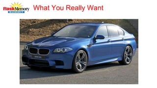 What You Really Want
 