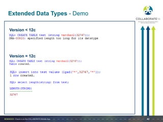 Identity Columns - BY DEFAULT ON NULL
42
 