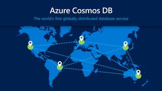 The world’s first globally distributed database service
 