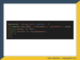 2019 WordCamp Orange County - An Introduction to the WordPress REST API