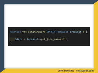 2019 WordCamp Orange County - An Introduction to the WordPress REST API