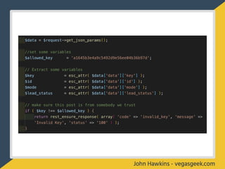 2019 WordCamp Orange County - An Introduction to the WordPress REST API