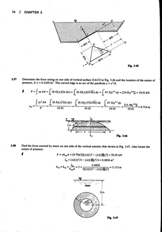 Fluid mechanics and hydraulics: SOLVED PROBLEMS
