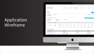 24
Application
Wireframe
 