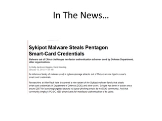 In The News…

 