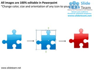 All images are 100% editable in Powerpoint
“Change color, size and orientation of any icon to your liking”




www.slideteam.net
 