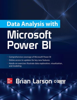Data Analysis with Microsoft Power Bi Brian Larson
