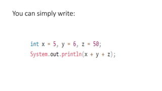 You can simply write:
 