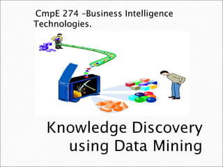 CmpE 274 –Business Intelligence  Technologies.  
